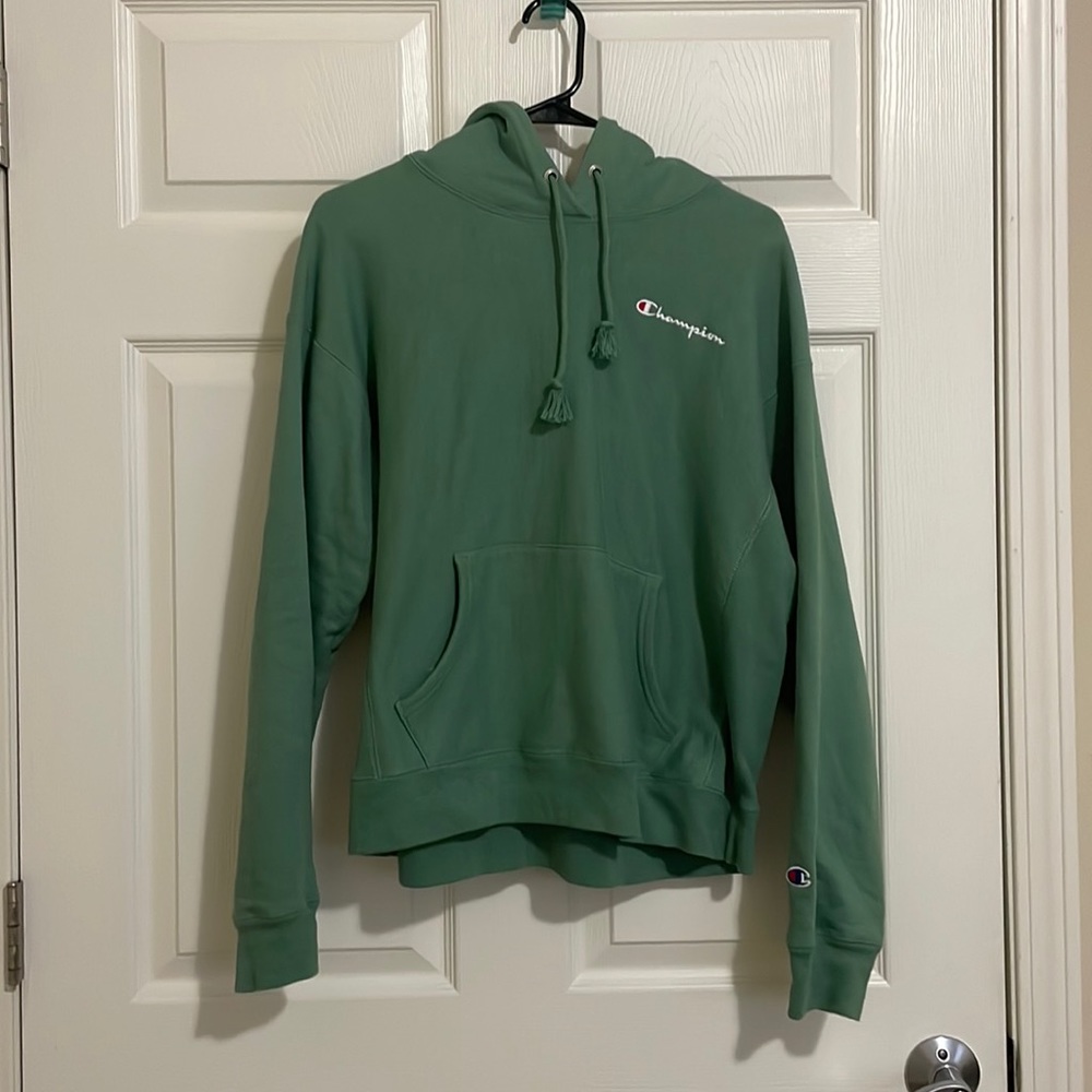 Large Green Champion Hoodie